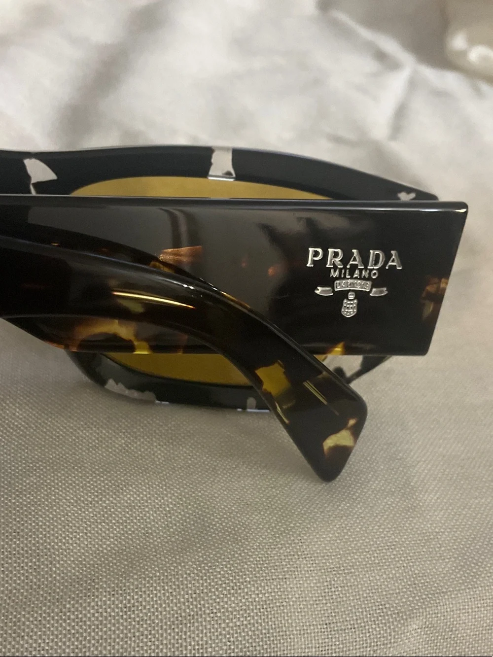 Prada bold rectangular